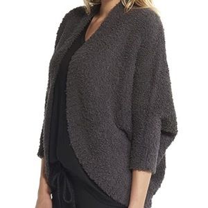 Barefoot Dreams CozyChic Shrug Size S/M in Carbon
